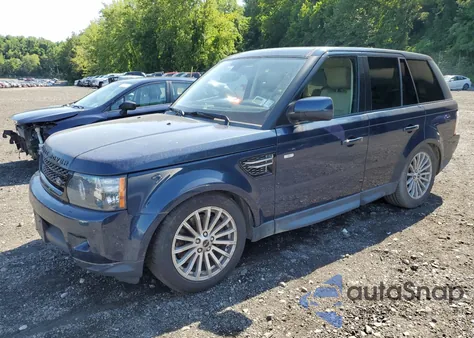 2012 Land Rover Range Rover Sport Hse из США, поврежденный, VIN SALSF2D48CA742315